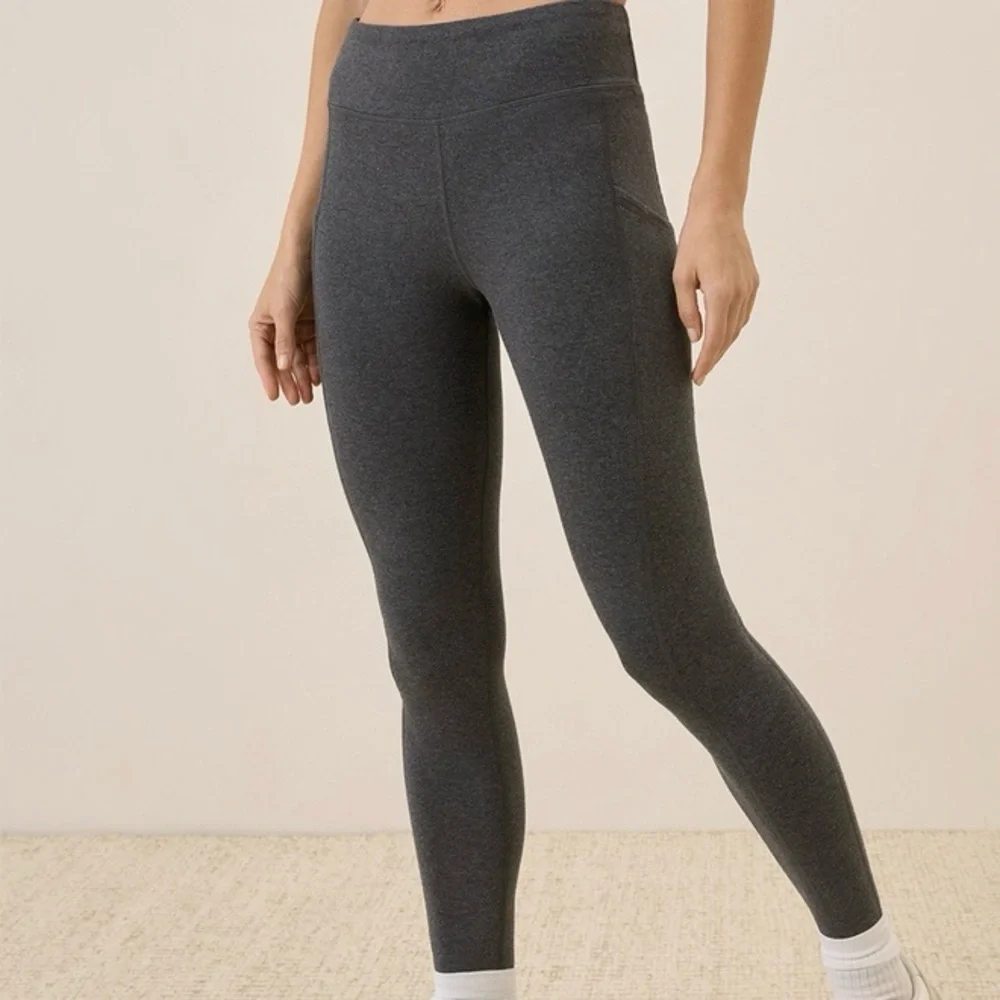 ❤️SOLD❤️Bundle 4x Pact Organic Cotton Go To Pocket Leggings With Matching Tops - Picture 9 of 10